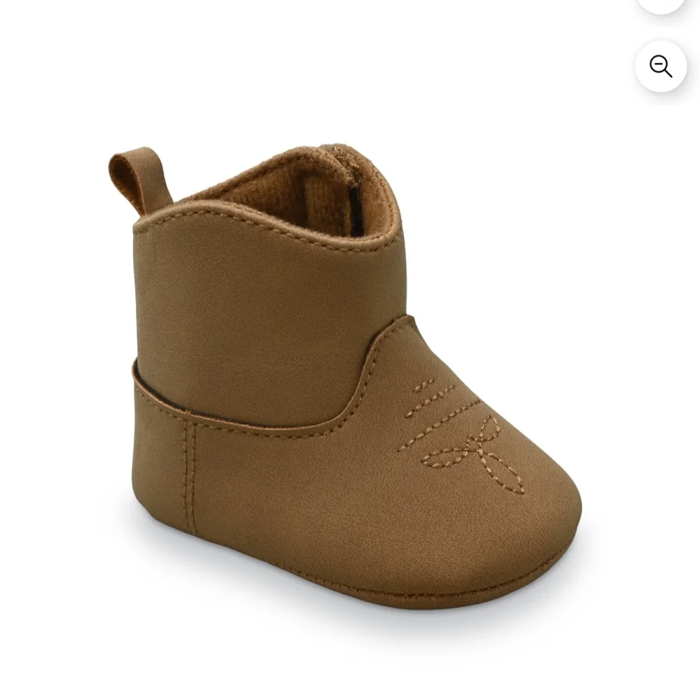 Carter's Tan Baby Cowboy Booties
